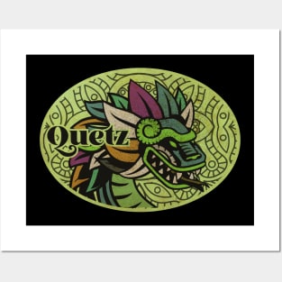 Quetzacoatl Serpent Posters and Art